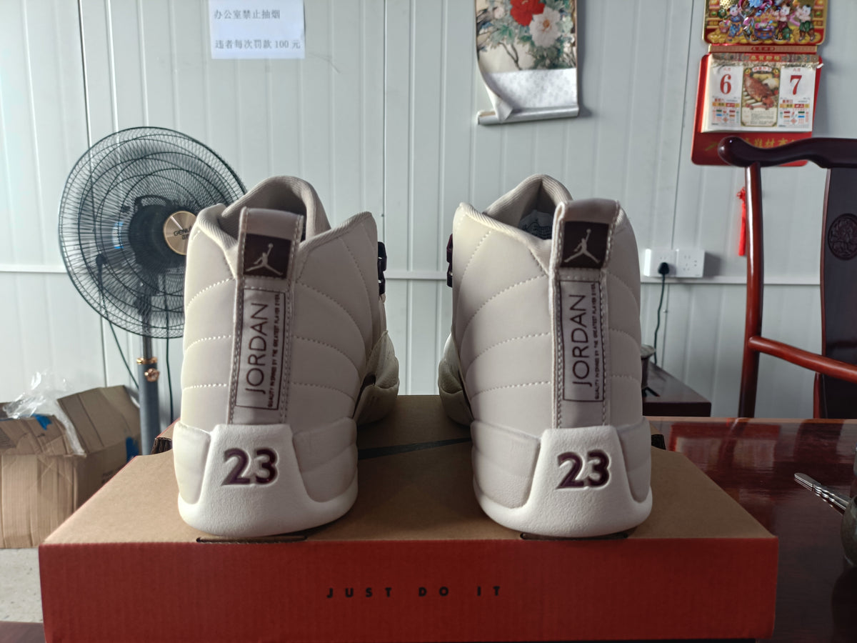 Air Jordan 12 Eggshell Unisex Sneakers