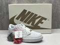 Travis Scott x Air Jordan 1 Low OG SP All-White Reverse Swoosh Sneakers