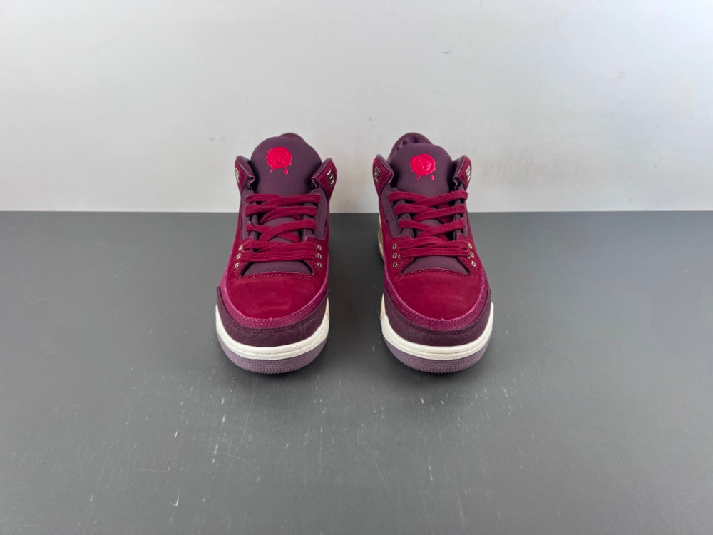 Air Jordan 3 BIN 23 Burgundy Unisex Sneakers – IO7744-600