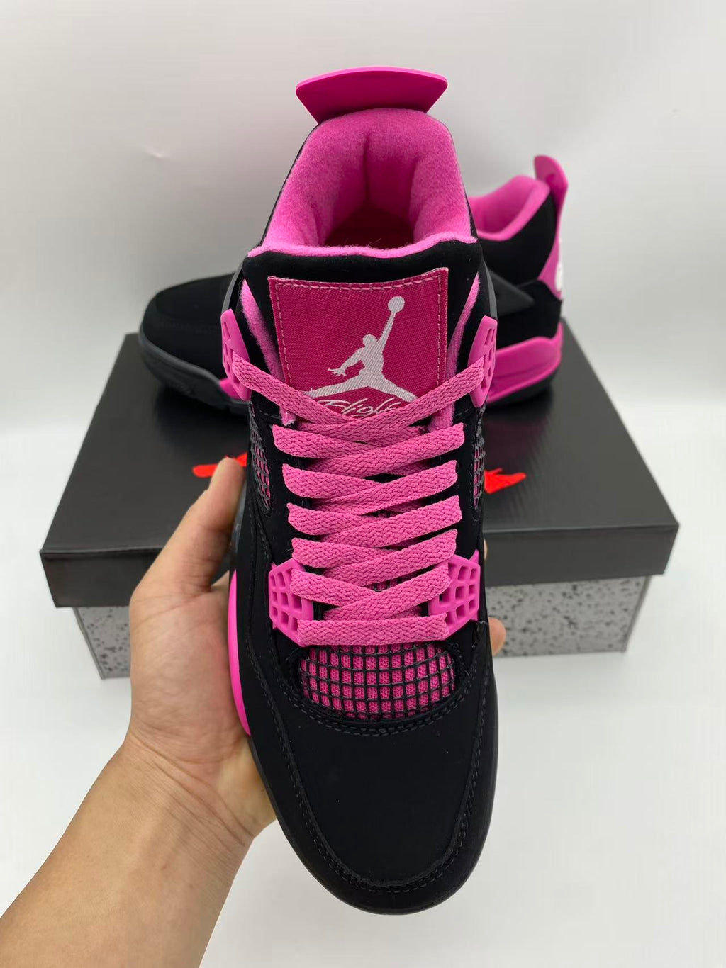 Air Jordan 4 “Black Rose” Sneakers