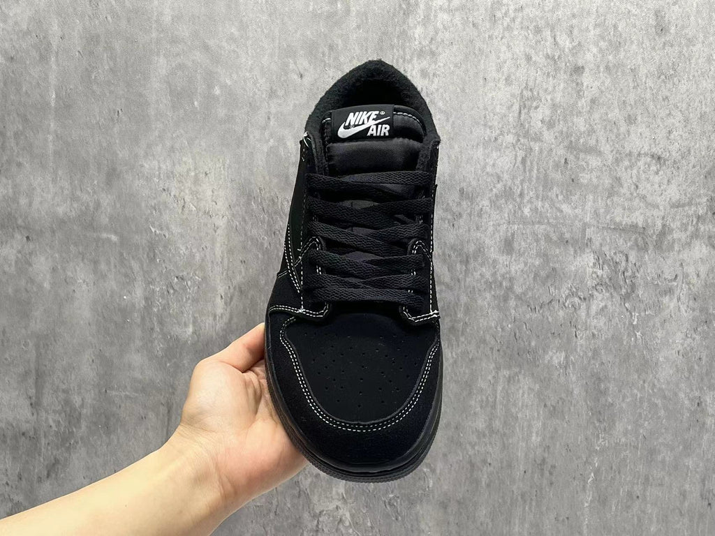 Travis Scott x Air Jordan 1 Low OG SP Black Phantom Unisex Sneakers