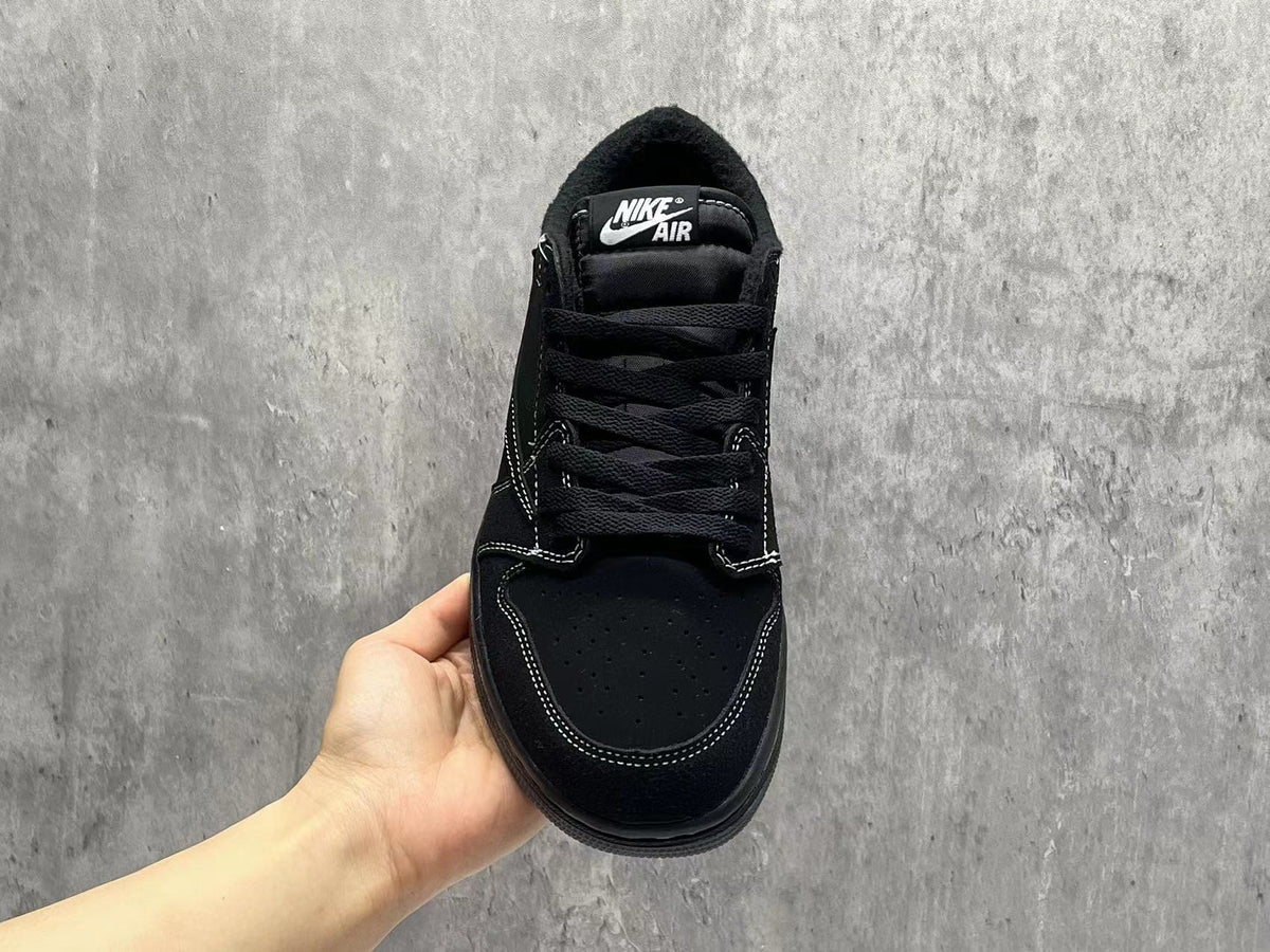 Travis Scott x Air Jordan 1 Low OG SP Black Phantom Unisex Sneakers
