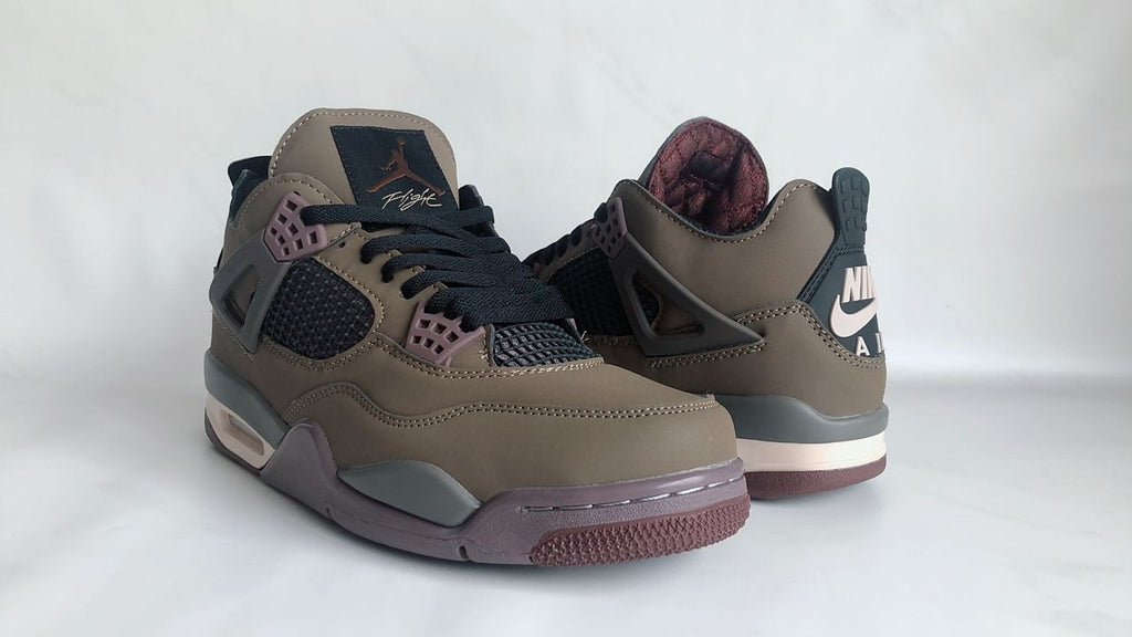 Air Jordan 4 Brown Sneakers