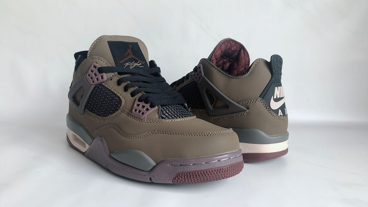 Air Jordan 4 Brown Sneakers