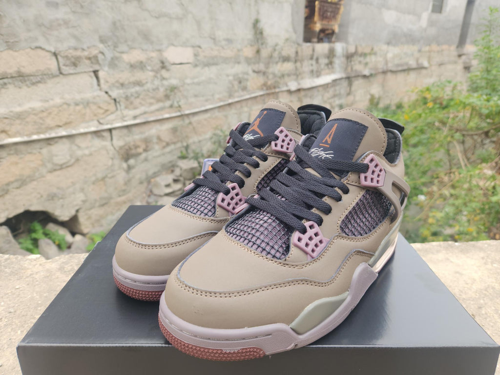 Air Jordan 4 Brown Coffee Sneakers