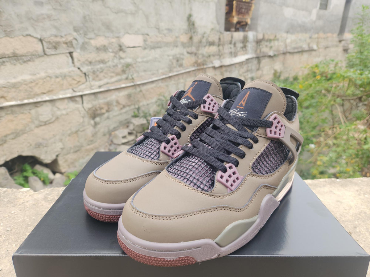 Air Jordan 4 Brown Coffee Sneakers