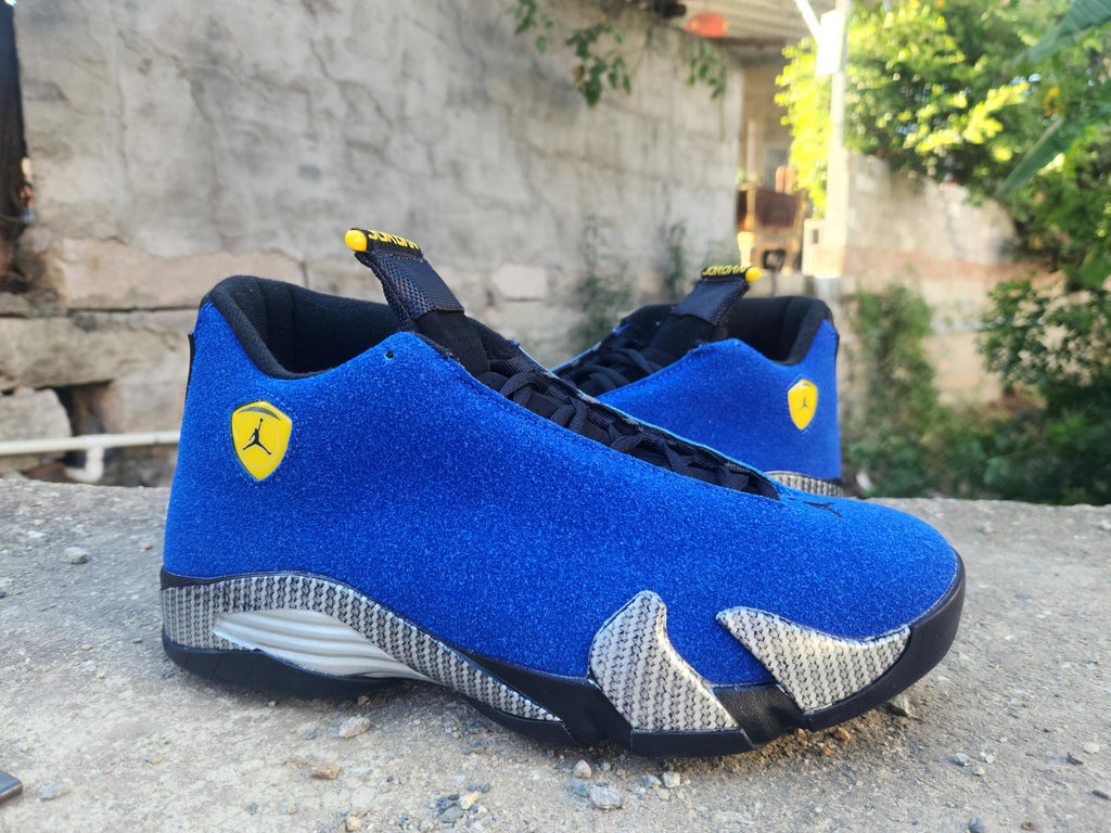 Air Jordan 14 Retro Full Blue/Blue/Black Sneakers