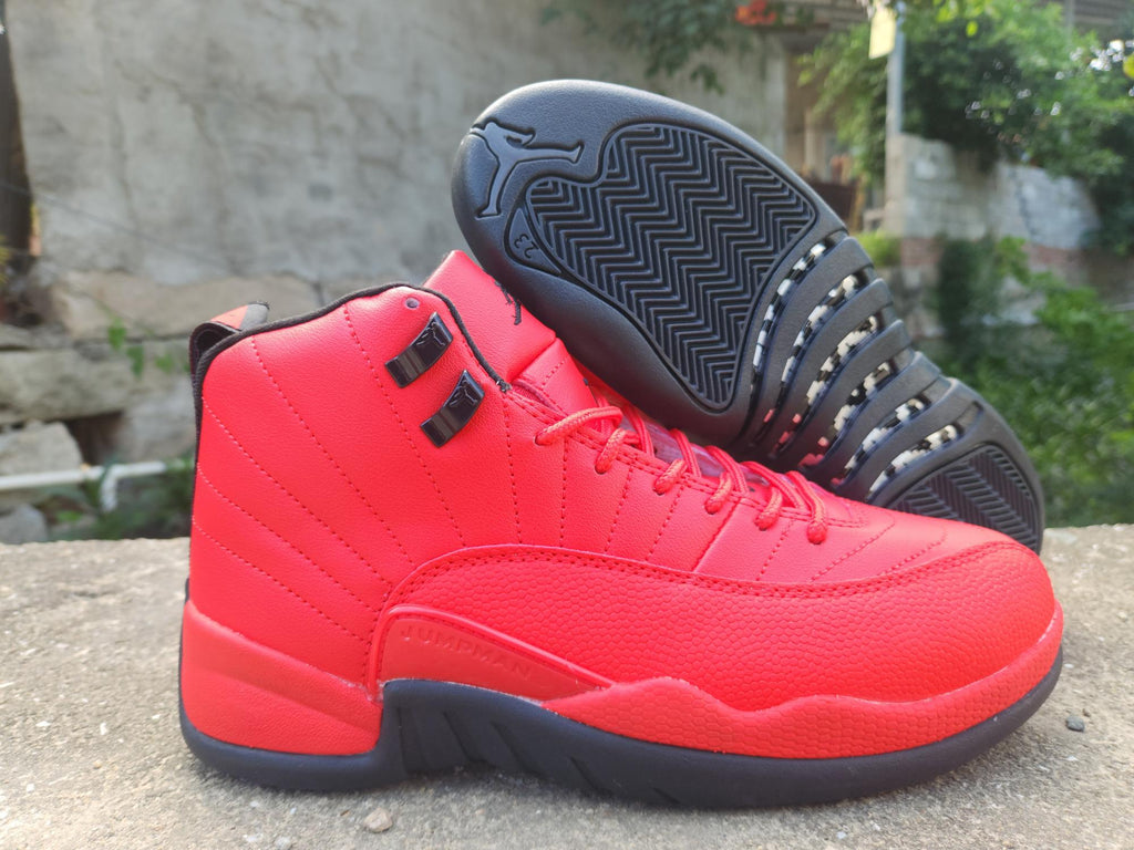 Air Jordan 12 Retro Black/Red Sneakers