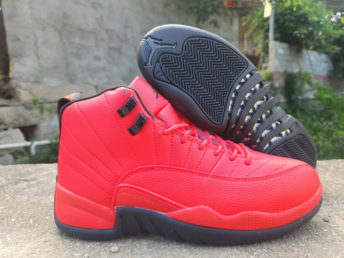 Air Jordan 12 Retro Black/Red Sneakers