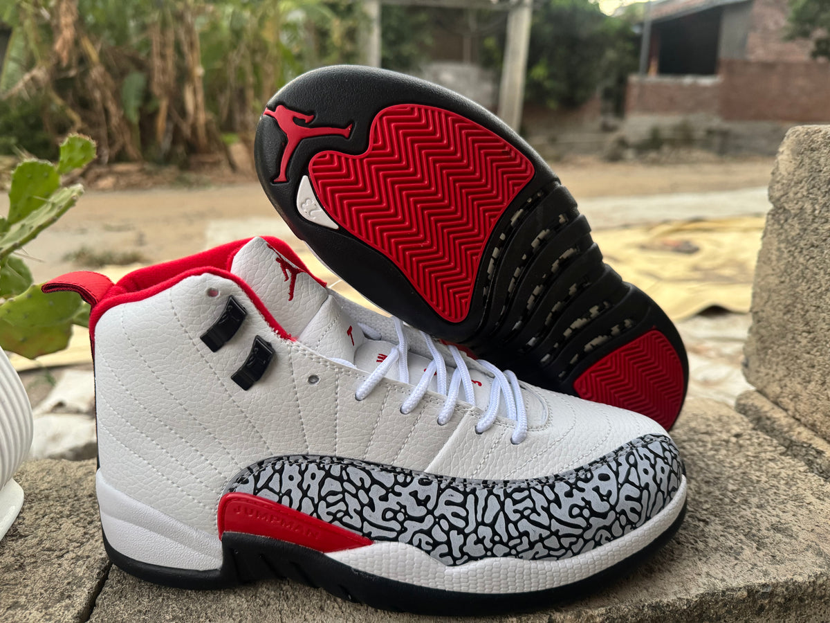 Air Jordan 12 Retro Floral White/Black/Multi-Color