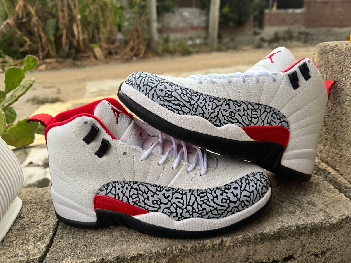 Air Jordan 12 Retro Floral White/Black/Multi-Color