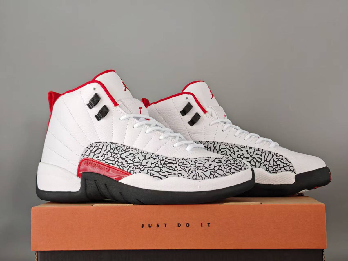 Air Jordan 12 Retro Summit White/Varsity Red | CT8013-116