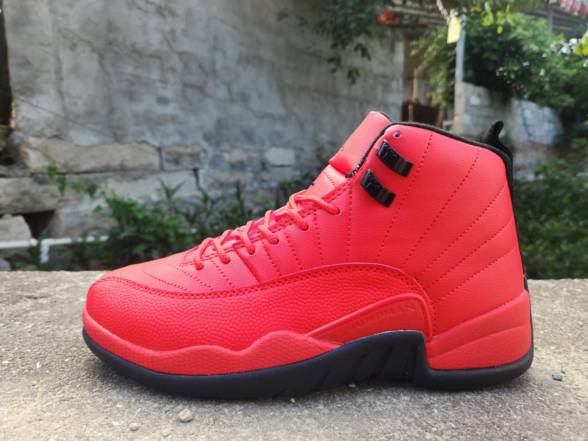 Air Jordan 12 Retro Black/Red Sneakers