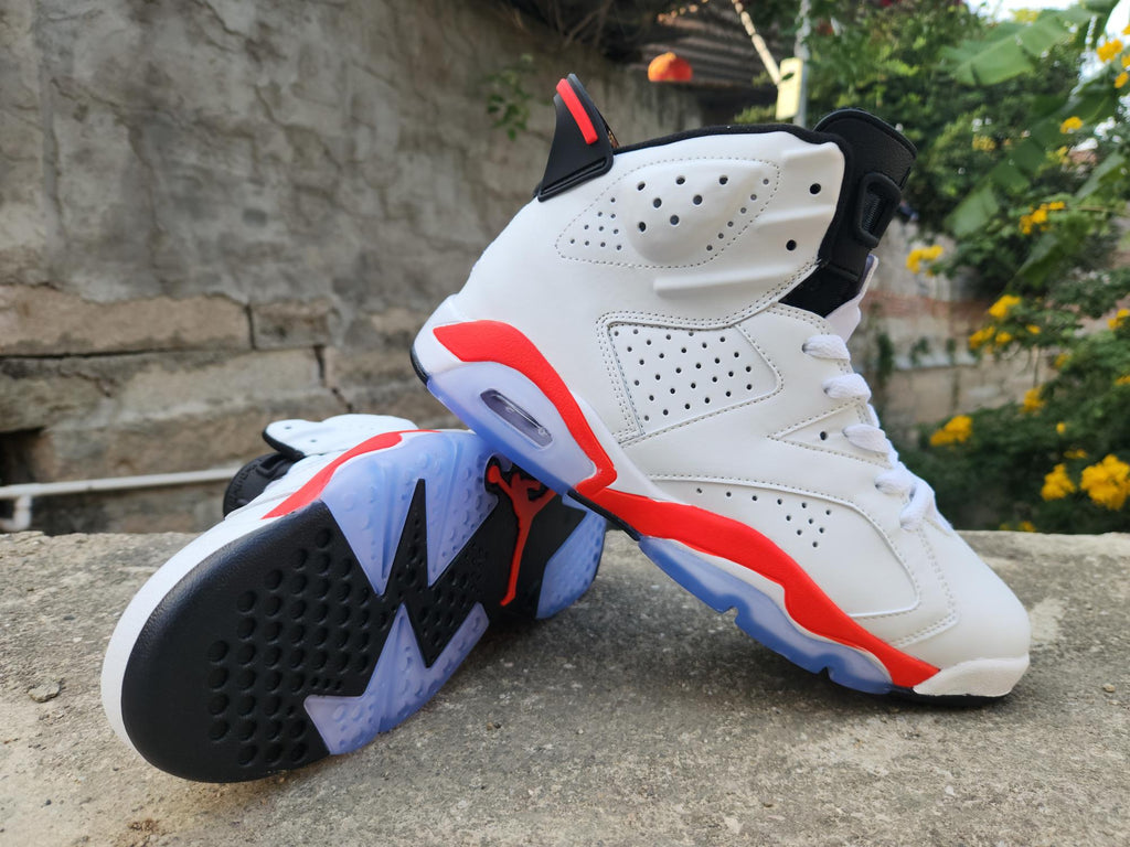 Air Jordan 6 Retro White Infrared Black CT8529-105