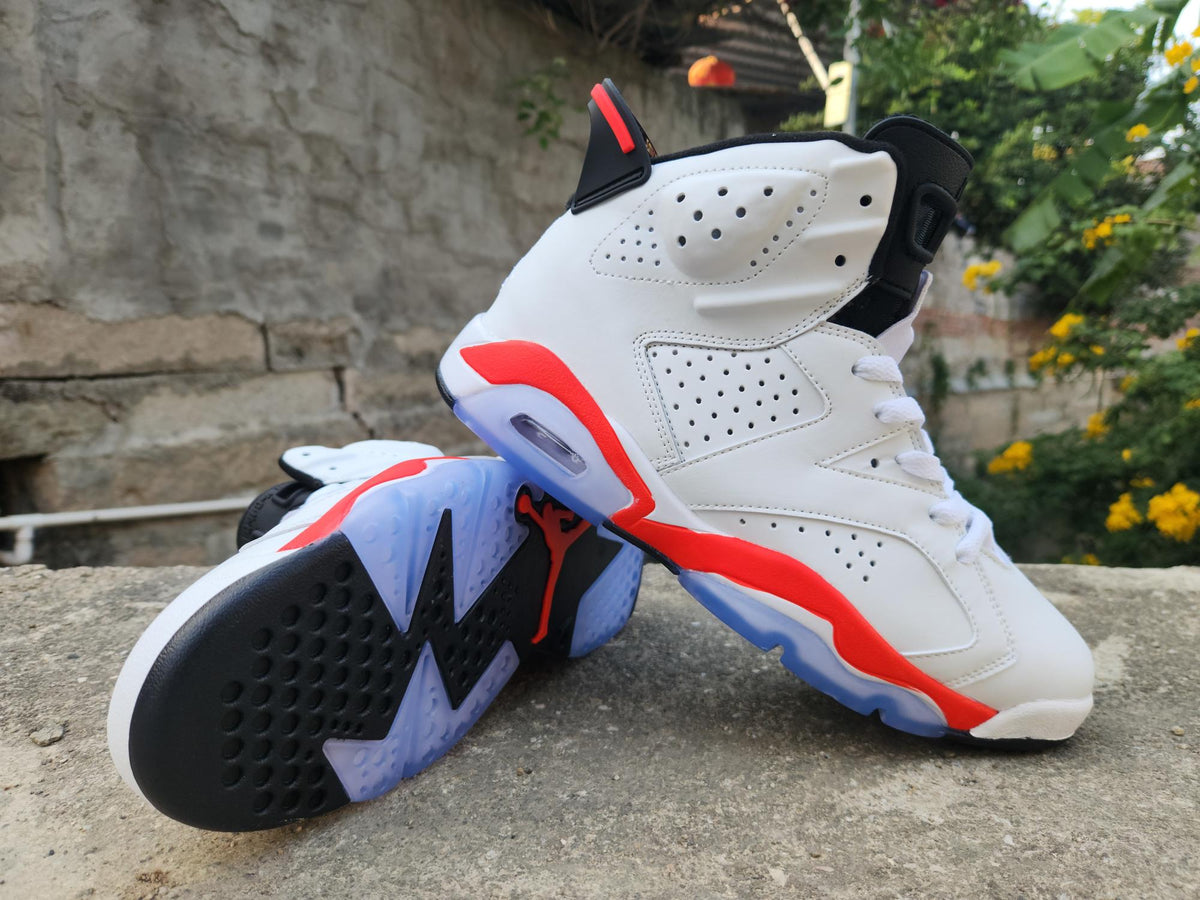 Air Jordan 6 Retro White Infrared Black CT8529-105