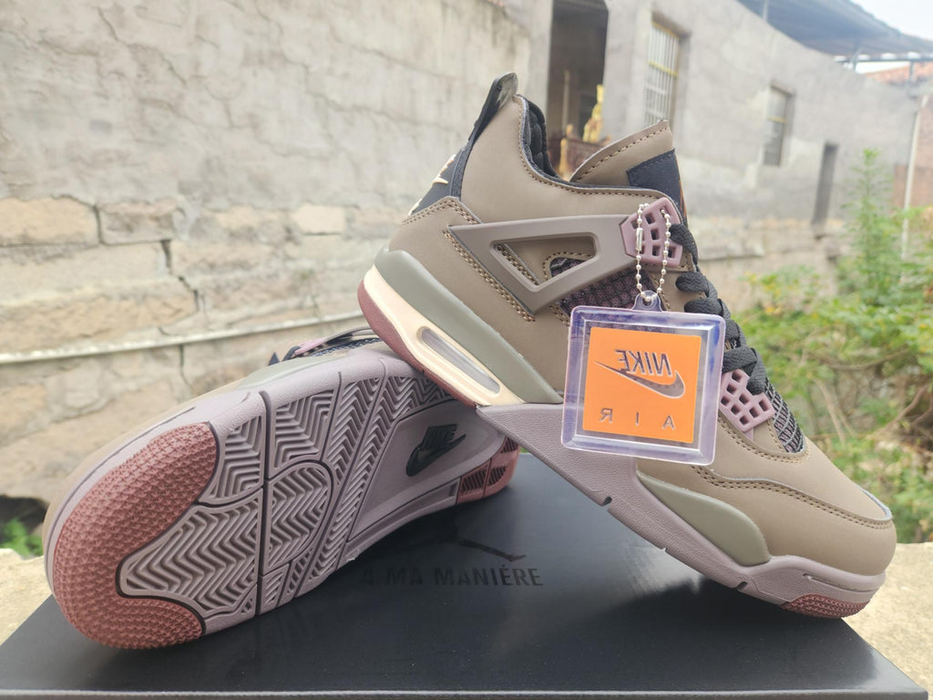 Air Jordan 4 Brown Coffee Sneakers