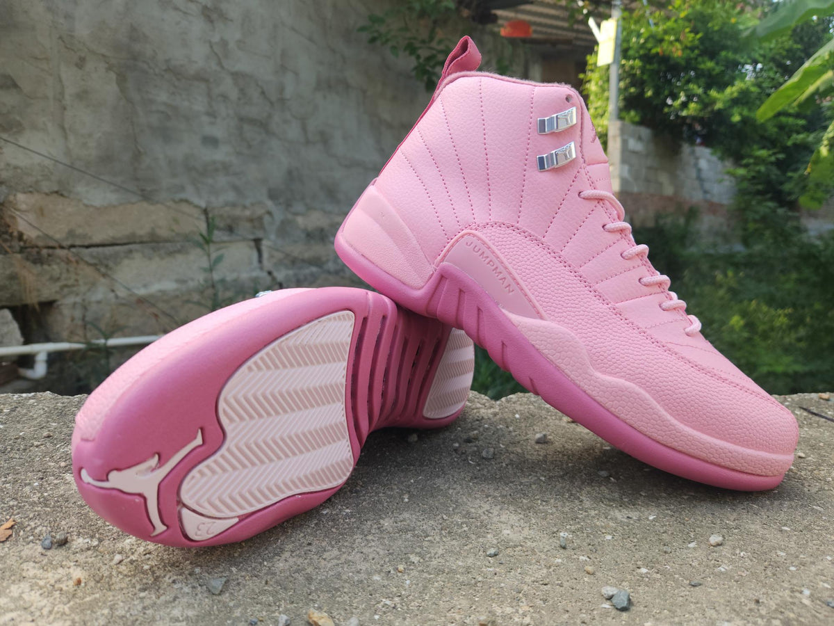 Air Jordan 12 Retro Valentine Pink/White/Vivid Pink