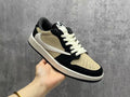 Travis Scott x Air Jordan 1 Low OG SP Beige & Black Unisex Sneakers