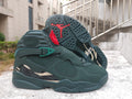 Air Jordan 8 Green/Gold/Black/Red Sneakers