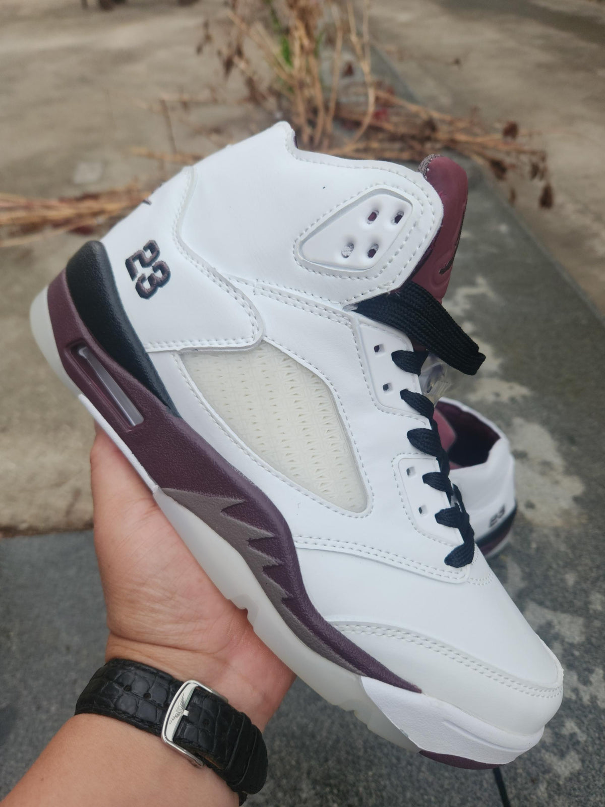 Air Jordan 5 Retro Violet Ore Sneakers