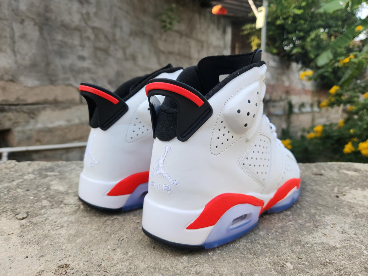 Air Jordan 6 Retro White Infrared Black CT8529-105
