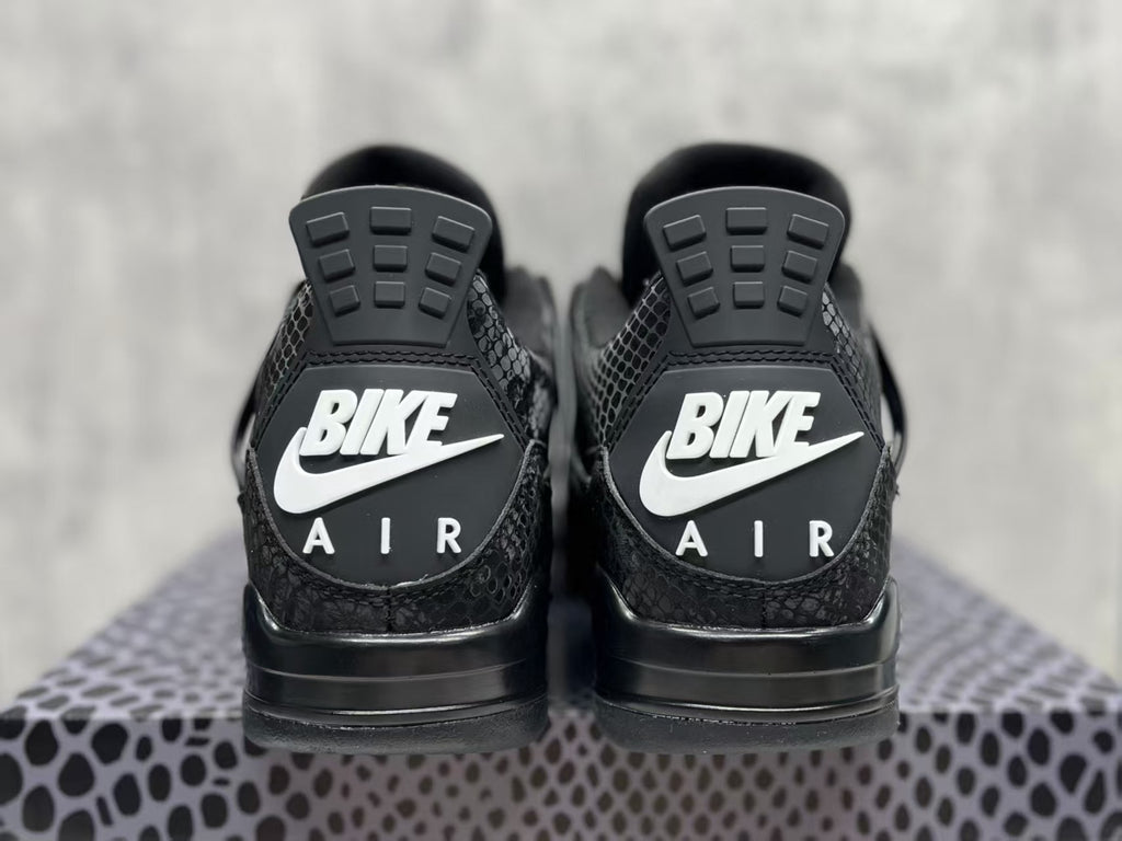 Air Jordan 4 Retro 'Black Cat' 2025 – All-Black Nubuck Edition