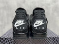 Air Jordan 4 Retro 'Black Cat' 2025 – All-Black Nubuck Edition