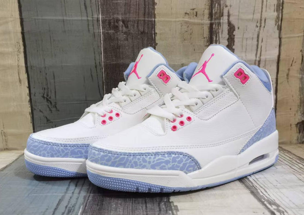 Air Jordan 3 Retro 'Wings' – White Pink Women's Sneaker