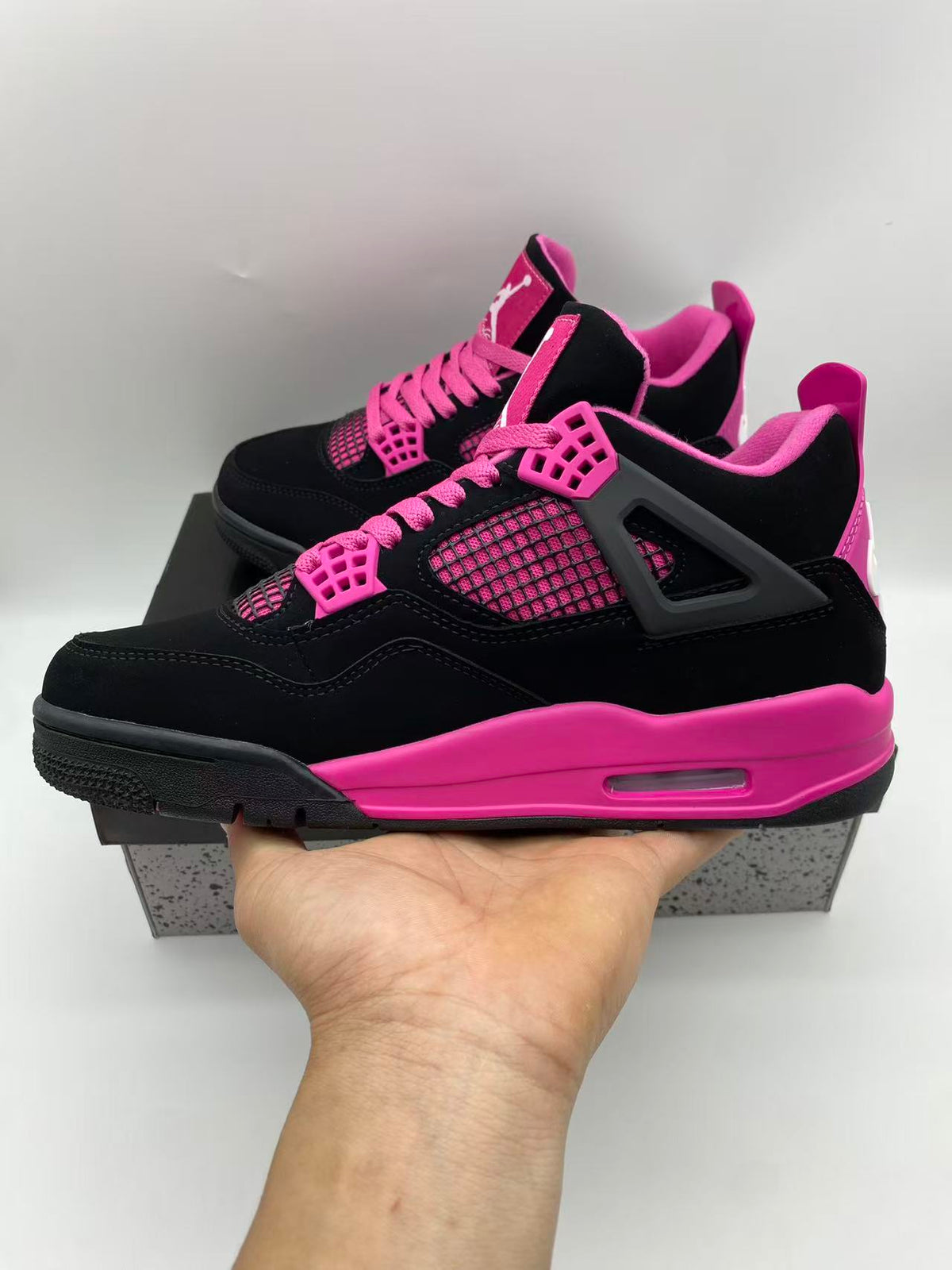 Air Jordan 4 “Black Rose” Sneakers