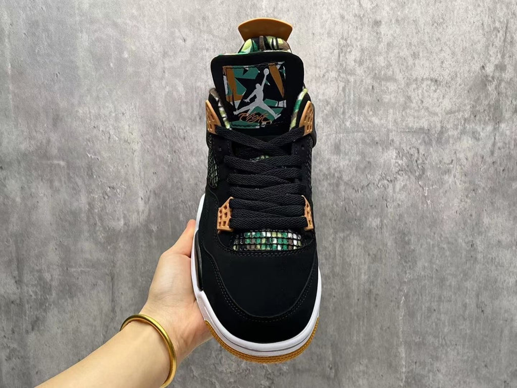 Air Jordan 4 Bamboo Unisex Sneakers