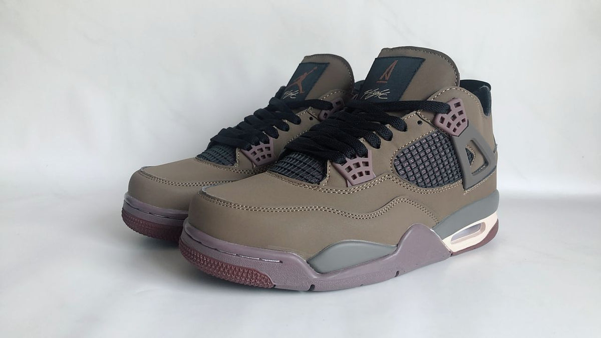 Air Jordan 4 Brown Sneakers