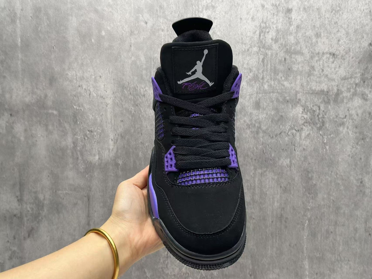 Air Jordan 4 Purple Thunder Unisex Sneakers