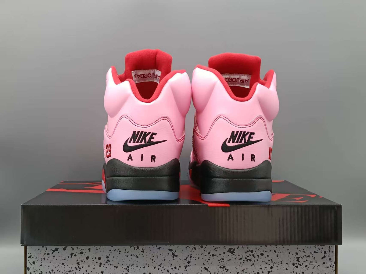 Awake NY x Air Jordan 5 Retro Arctic Pink Sneakers