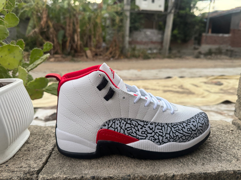 Air Jordan 12 Retro Floral White/Black/Multi-Color