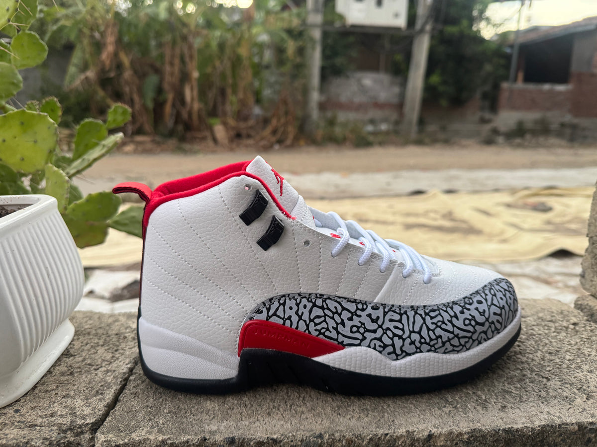 Air Jordan 12 Retro Floral White/Black/Multi-Color