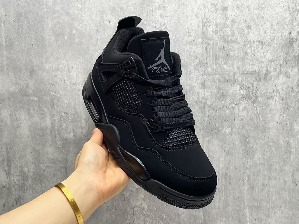 Air Jordan 4 Retro 'Black Cat' – All-Black 2025 Release