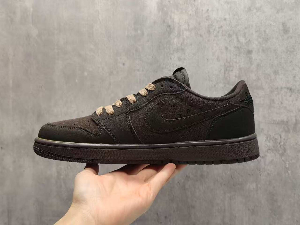 Travis Scott x Air Jordan 1 Low OG SP Dark Brown Unisex Sneakers