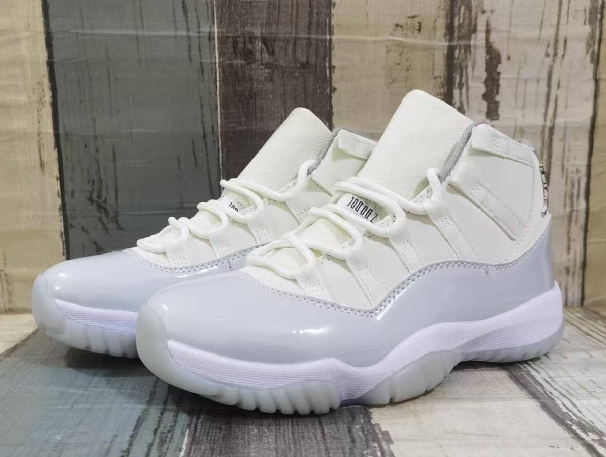 Air Jordan 11 Retro Off-White/Grey Unisex Sneakers