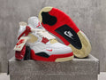 Air Jordan 4 Cinnabar Red Collaboration Sneakers