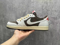 Travis Scott x Air Jordan 1 Low OG SP White & Brown Unisex Sneakers