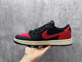 Travis Scott x Air Jordan 1 Low OG SP Black & Red Unisex Sneakers