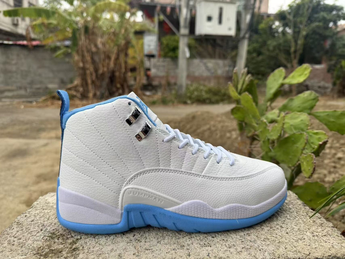 Air Jordan 12 Retro White/Jade Sneakers