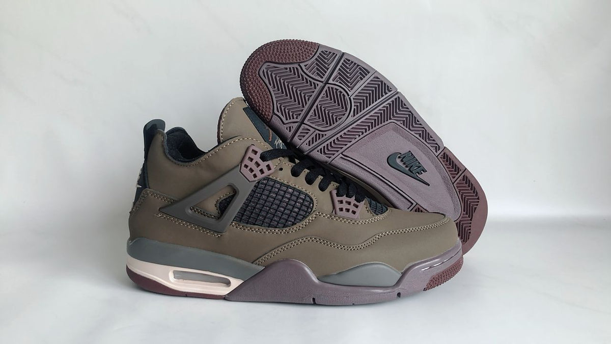 Air Jordan 4 Brown Sneakers