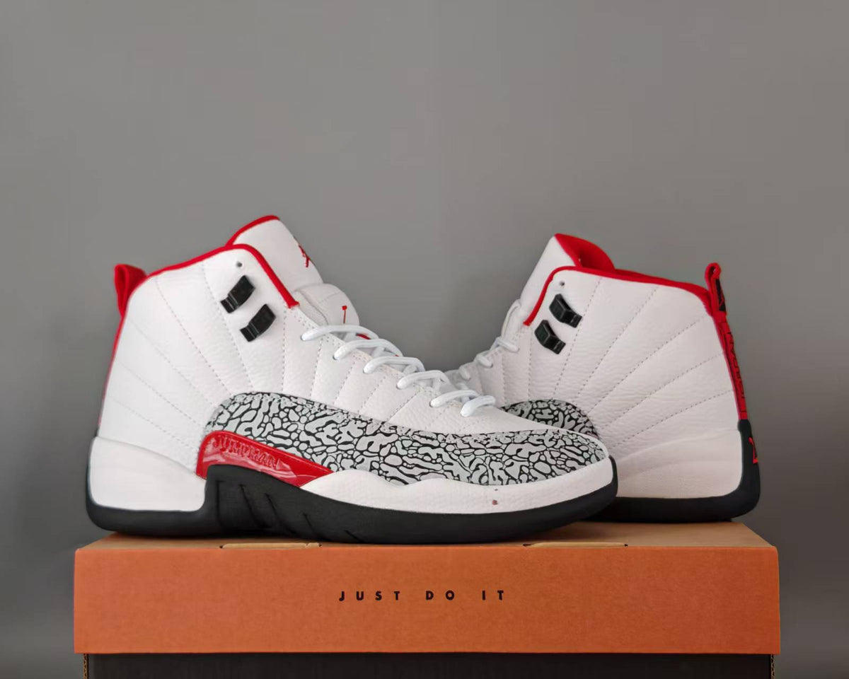 Air Jordan 12 Retro Summit White/Varsity Red | CT8013-116