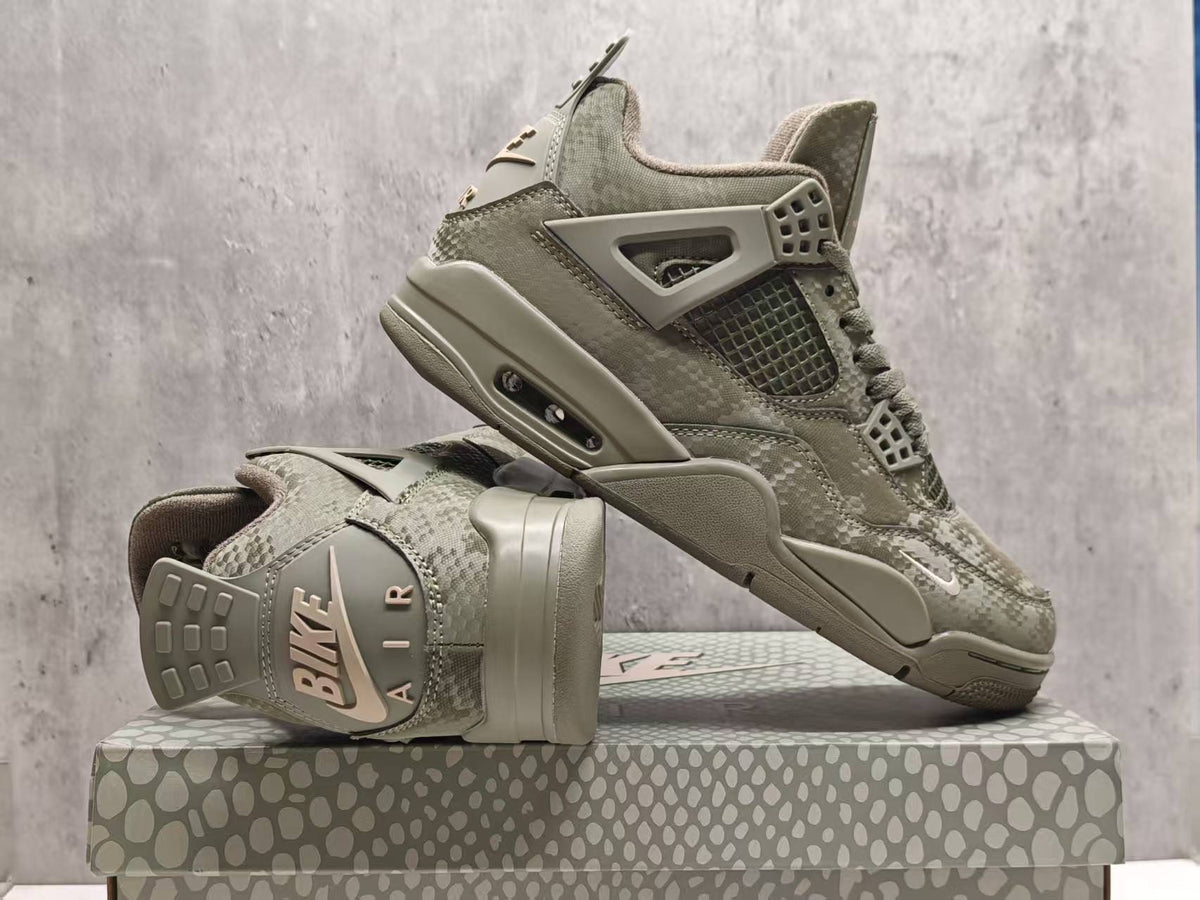 Air Jordan 4 SE 'Craft Olive' – Suede & Leather Premium Sneaker