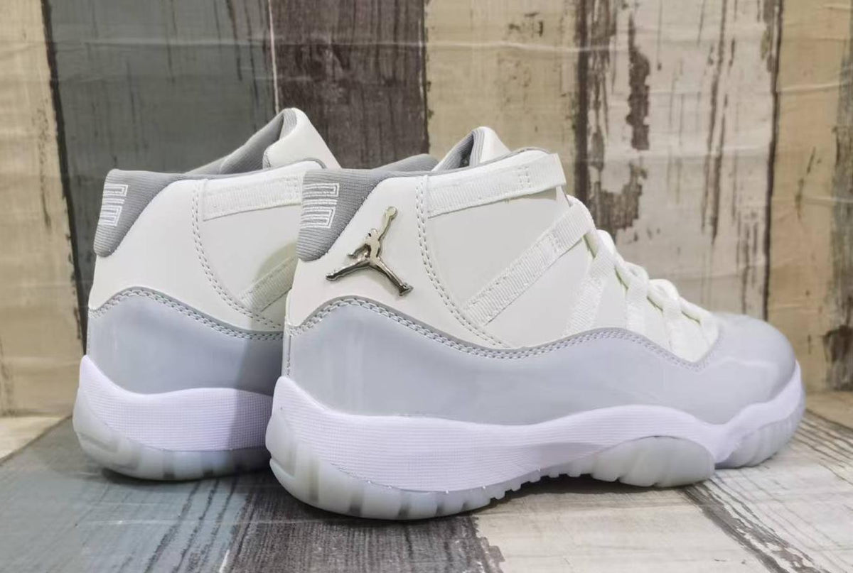 Air Jordan 11 Retro Off-White/Grey Unisex Sneakers