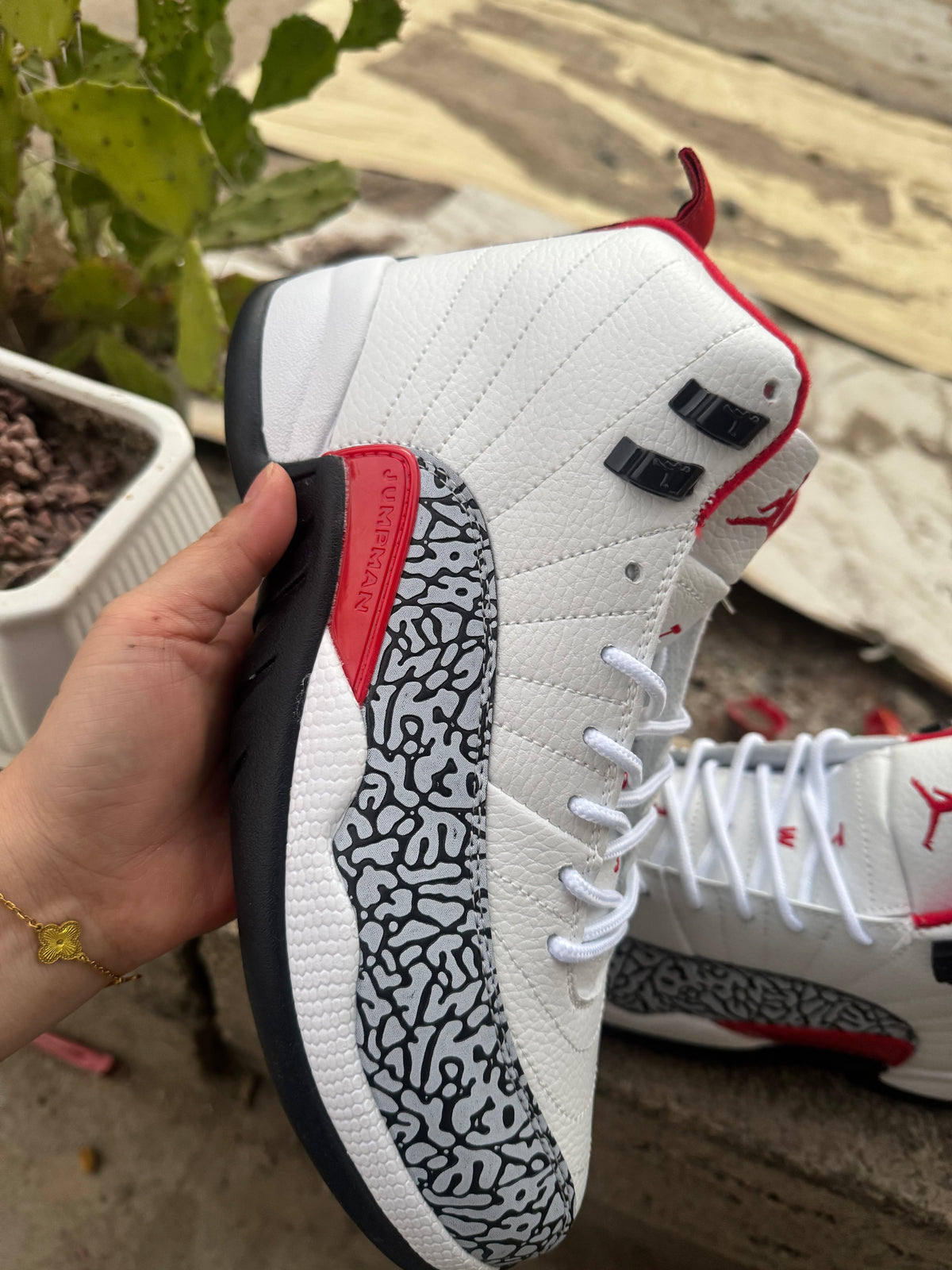 Air Jordan 12 Retro Floral White/Black/Multi-Color