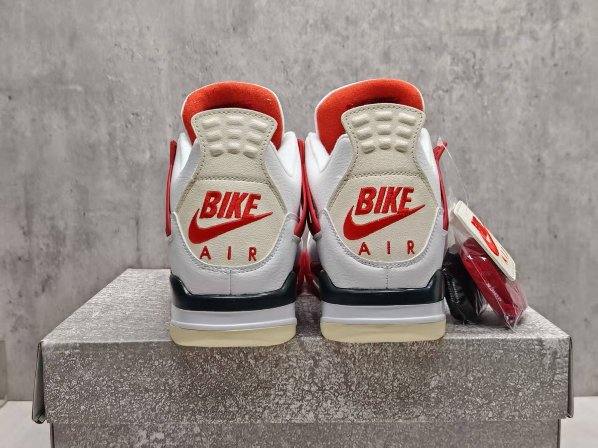 Air Jordan 4 Cinnabar Red Collaboration Sneakers