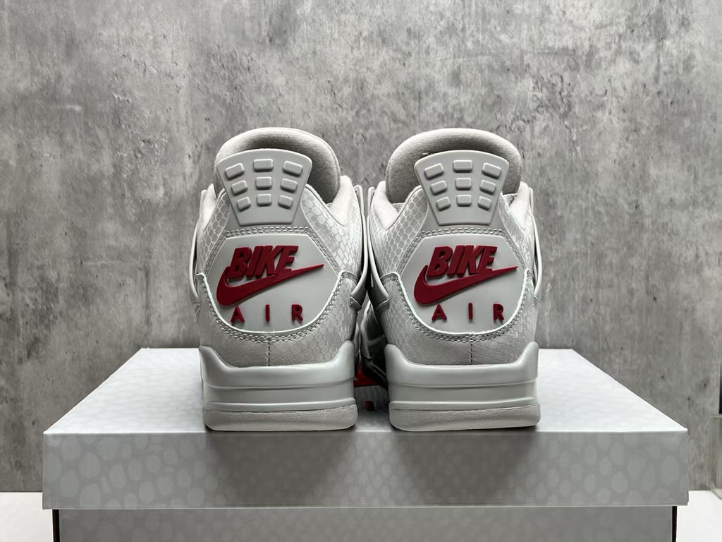Nigel Sylvester x Air Jordan 4 Grey Mamba Unisex Sneakers