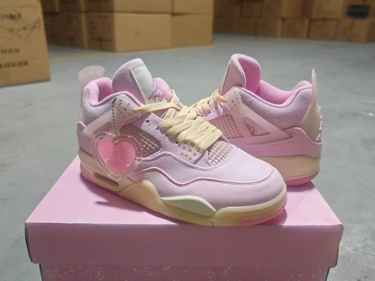 Air Jordan 4 Carmine Unisex Sneakers